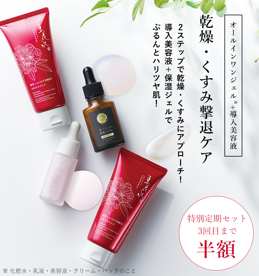  【定期半額】「導入美容液＋薬用おまかせジェル」特別定期便